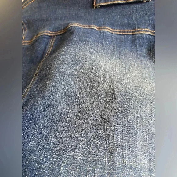 Vintage British Khaki silk lined denim jacket - Picture 9 of 10